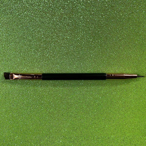 Dual - Ended Liner and Brow Brush